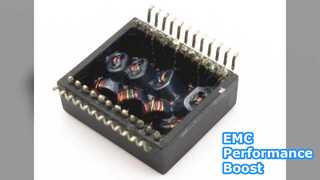 T1218 이더넷 변압기 향상된 EMC 성능